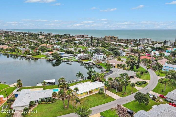 Aerial View of Front Yard