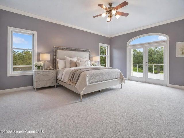 Primary Bed with balcony