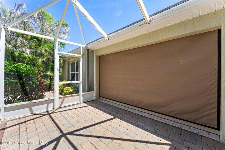 Hurricane screen and accordion shutters