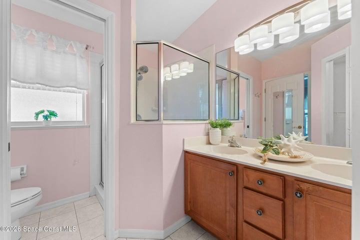 Primary Bath with walk in shower