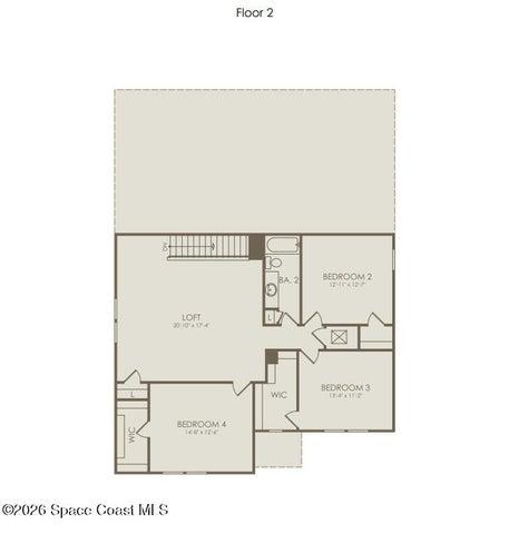 Floor Plan - Floor Two