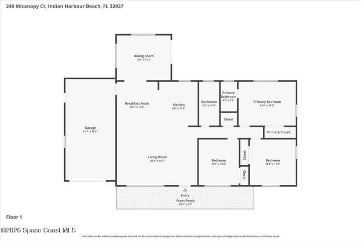 240 Micanopy Court, Indian Harbour Beach, FL, 32937 photo 3