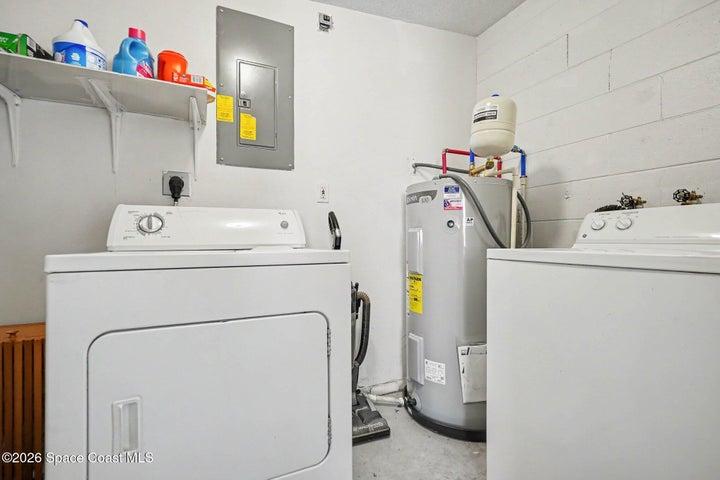 Indoor Laundry Room