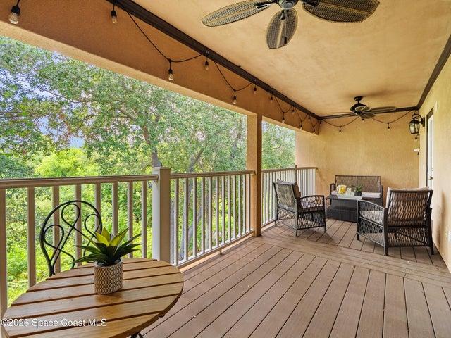 Balcony off of Primary Suite