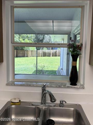 View from Kitchen sink