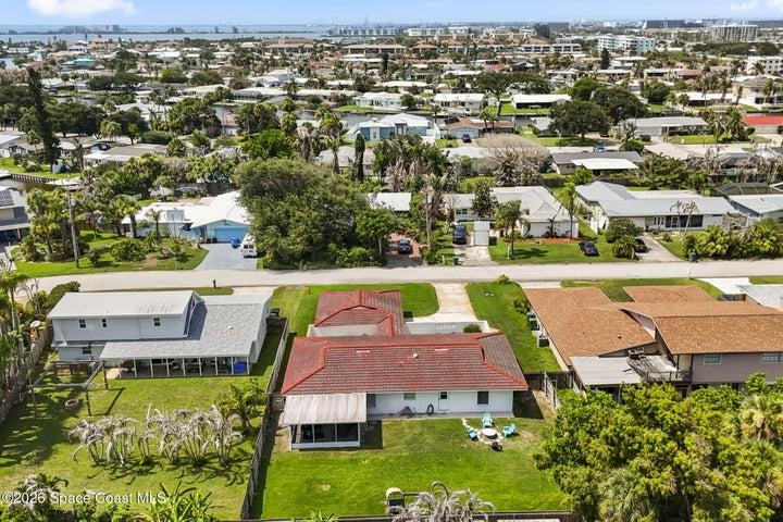 Rear yard aerial