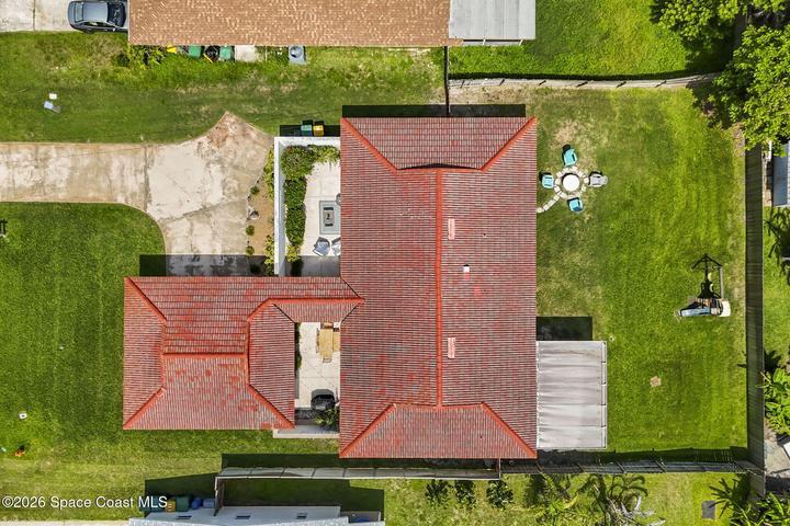 Aerial of home