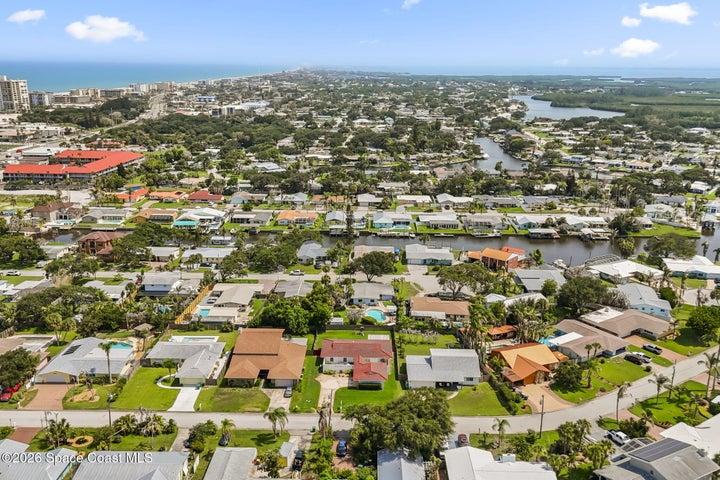 Aerial of area