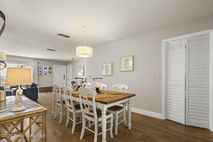 Large dining area