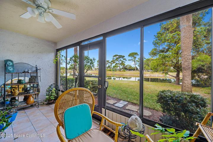 Screened Covered Porch on lake