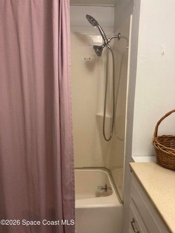 FULL BATH IN THE BACK---NEW HAND HELD SHOWER HEAD