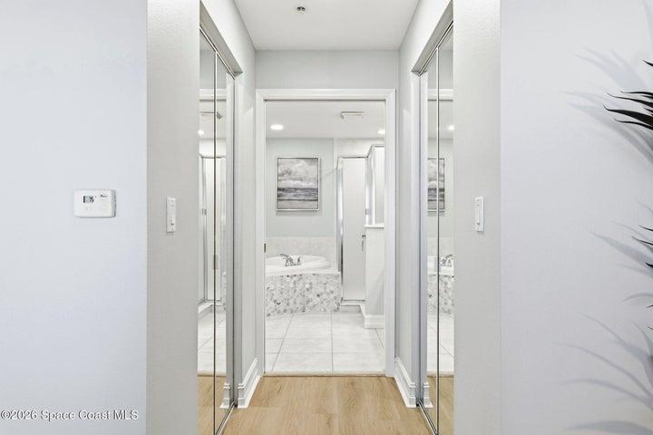Walk-in Closets and Bathroom