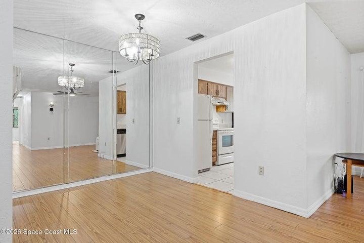 Kitchen to right