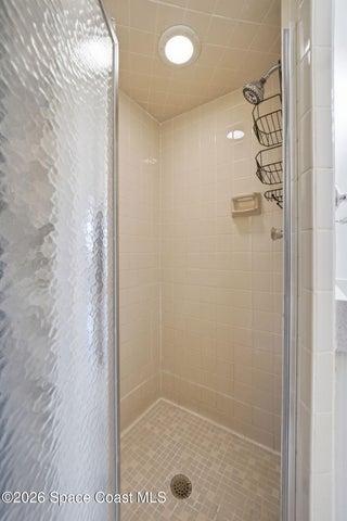 Primary Bath's shower