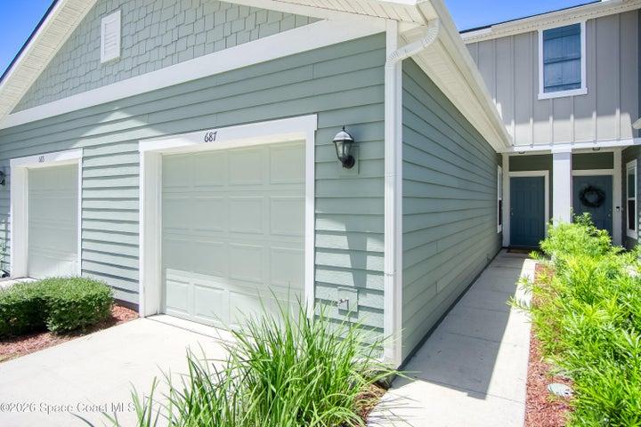Front Walkway and Front Door
