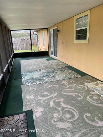 Back screened in porch