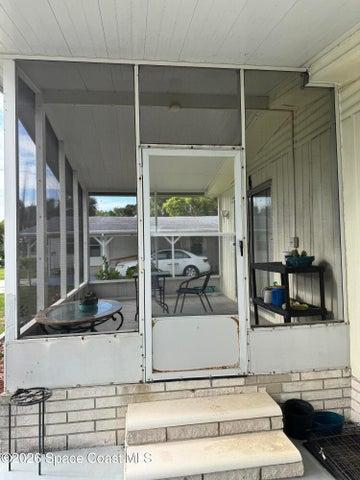 Front Raised Screen Porch