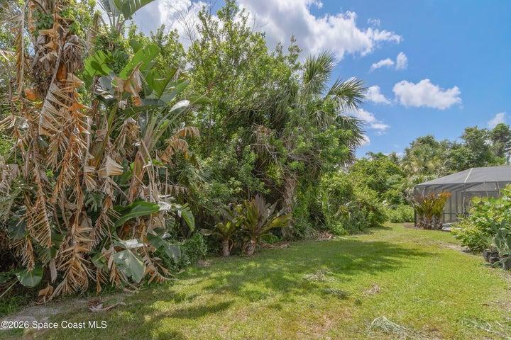 private back yard