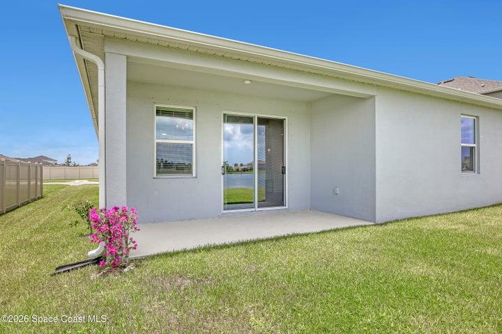 Rear Covered Porch