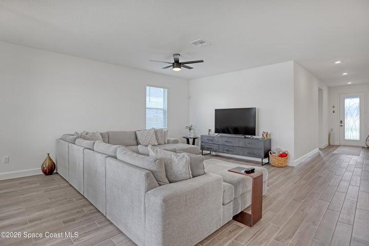 Living room rear