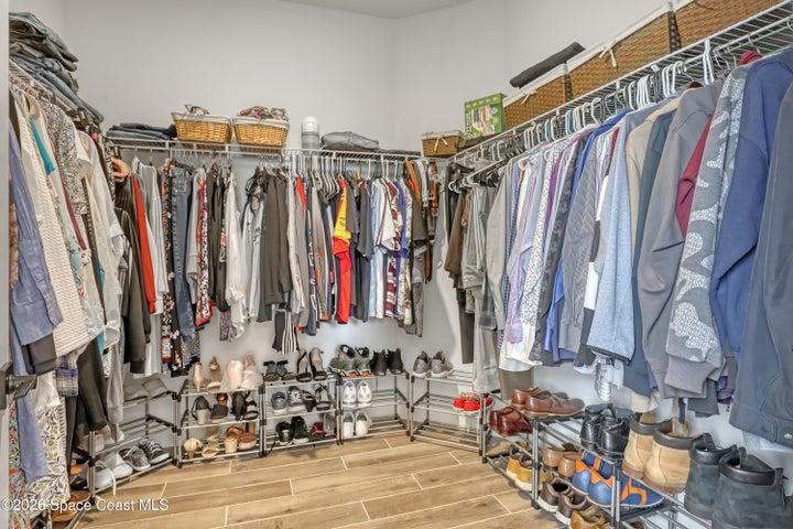 Primary Walk In Closet