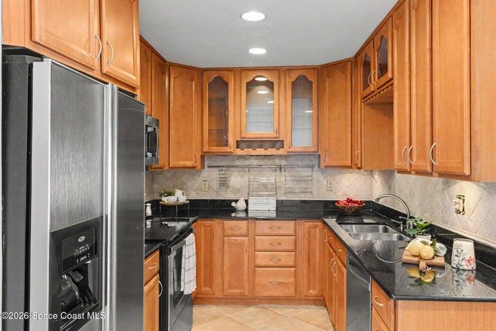 Tons of Cabinet Space + Wine Rack