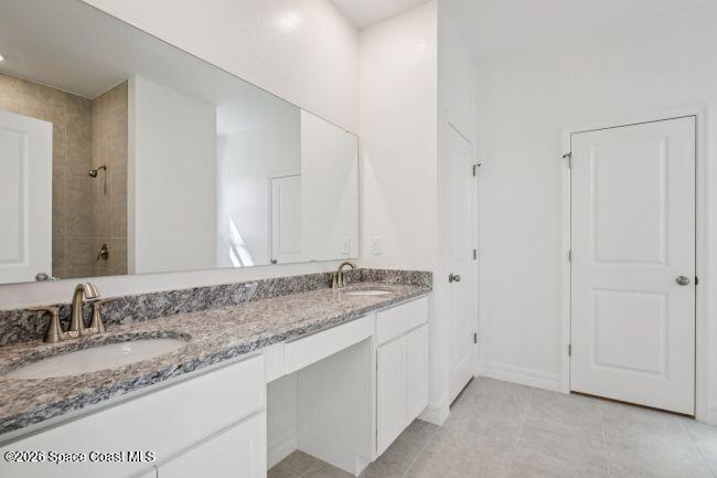 Model home - actual features may vary.