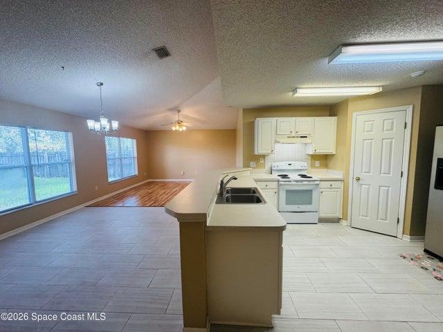 Kitchen and Family Room