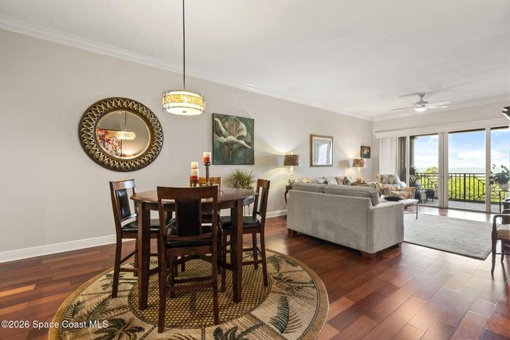 Great room flooded with natural light