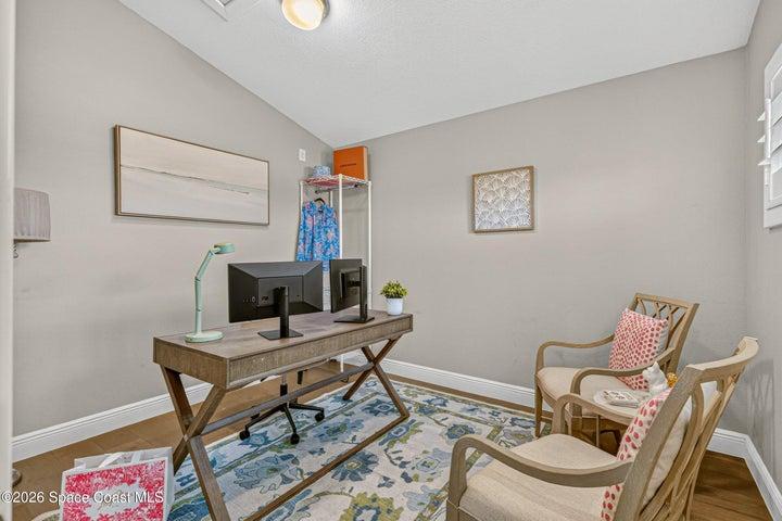 Great space for a home office with ample room for built ins too!