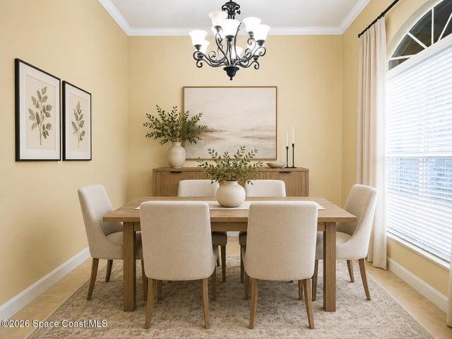Dining Room Area is Huge