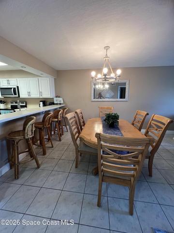 Dining room view