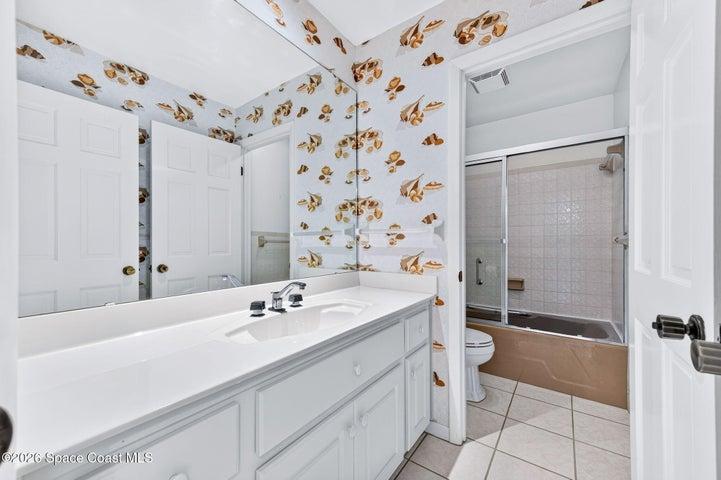 Hall bath