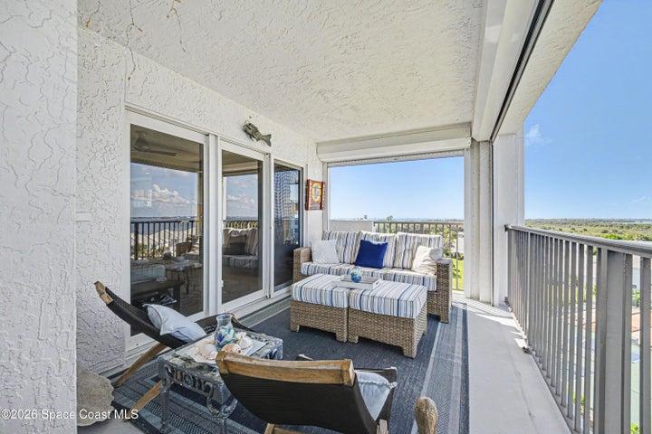 main floor balcony