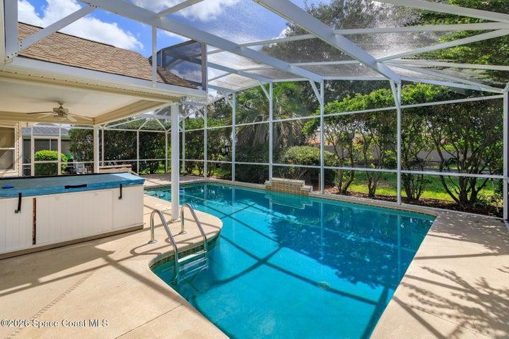 Sparkling pool