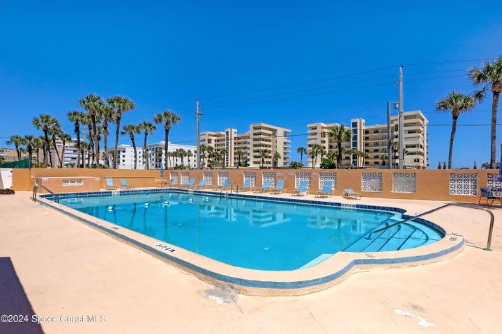 Community heated pool