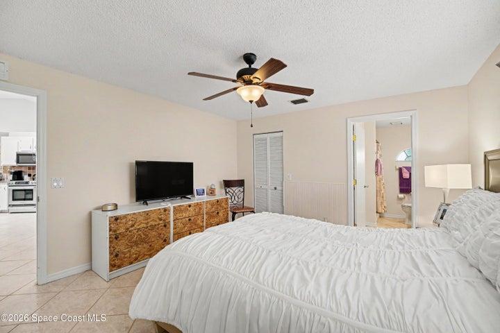 with walk in closet