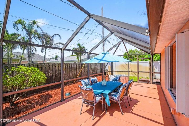 Outdoor screened in Patio