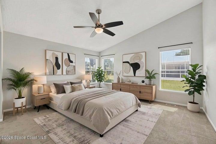 Virutal Staging - Main Bedroom