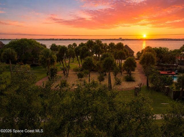 Sunset River View