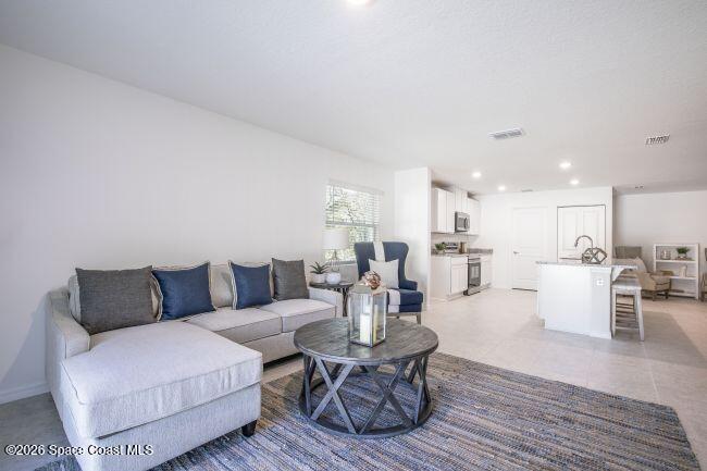 Model home - actual features may vary.