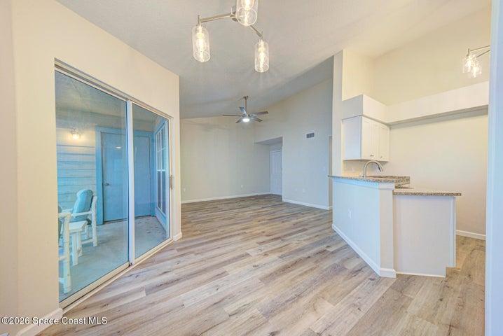 dining room & kitchen