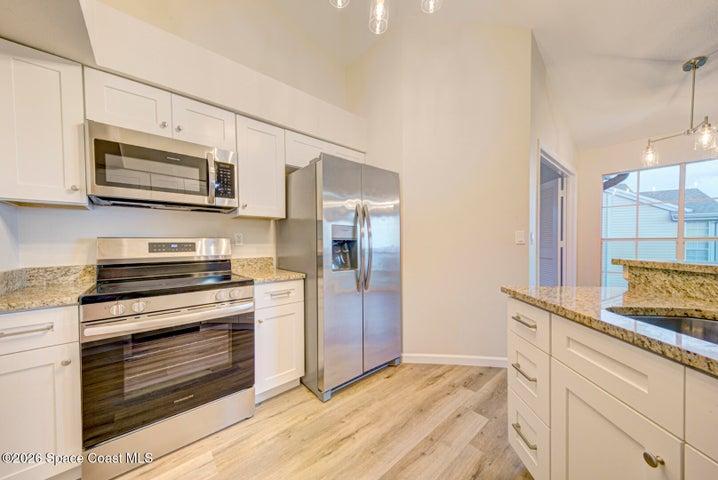 kitchen with stainless appliances