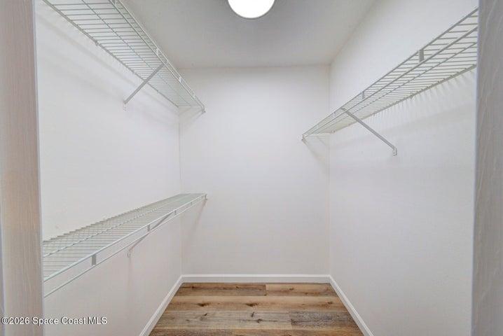 primary bedroom closet