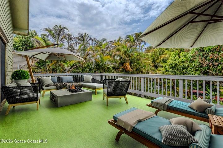Virtually Staged Primary Patio Deck