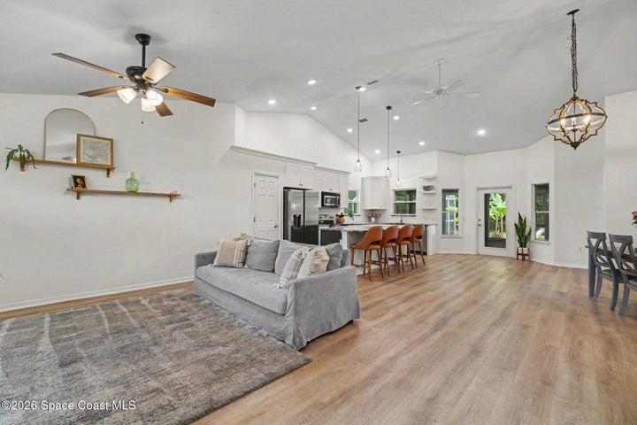 Open floor plan