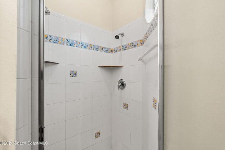 Walk in Shower - Guest Bath