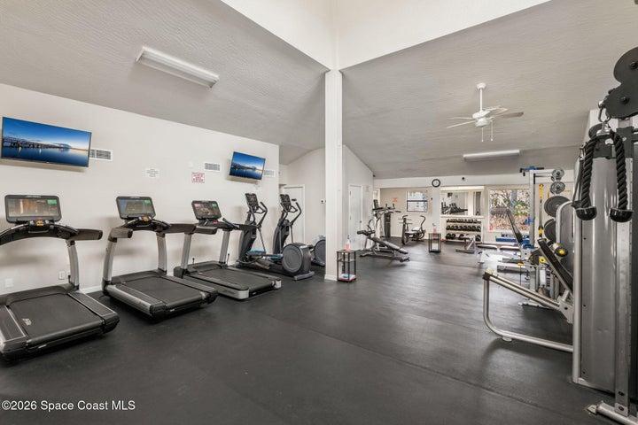 Fully equipped Fitness Center