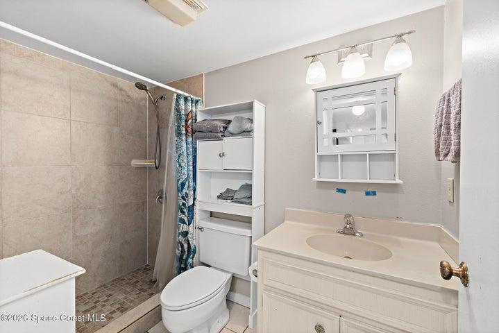 Tiled Walk-In Shower