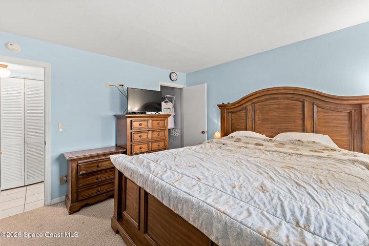 Generous Walk-in Closet
